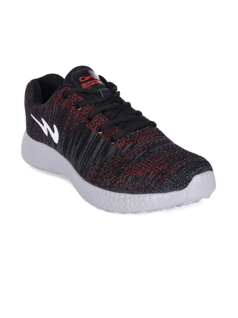 

Campus Men Black Running Shoes