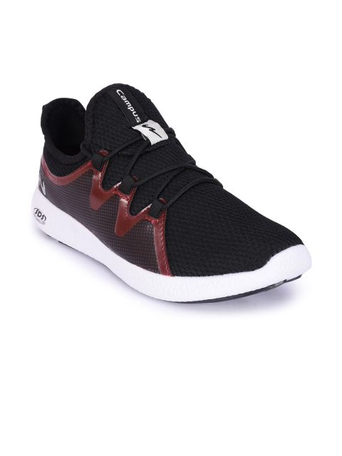 

Campus Men Hector Black Running Shoes