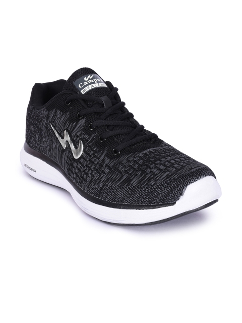 

Campus Men Black Running Shoes