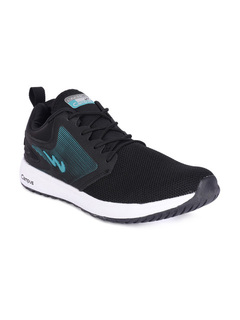 

Campus Men Glory Black Running Shoes