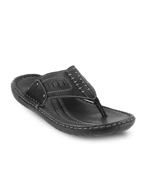 

Metro Men Black Comfort Sandals