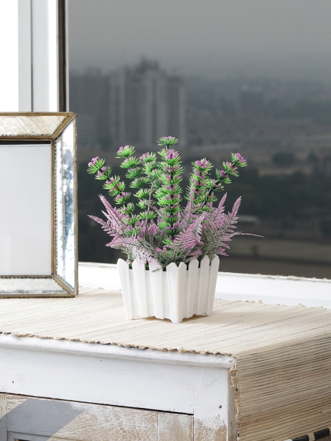 

FOLIYAJ Artificial Tree with Pot, White