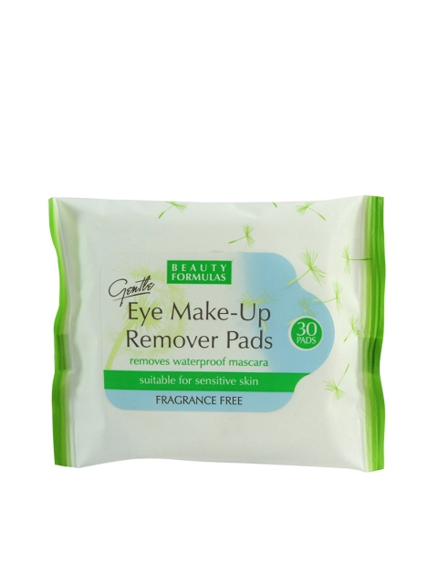

Beauty Formulas Eye Make-Up Remover Wipes Pack of 30 Wipes, White