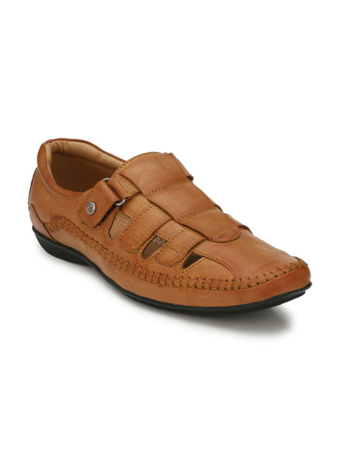 

El Paso Men Tan Comfort Sandals