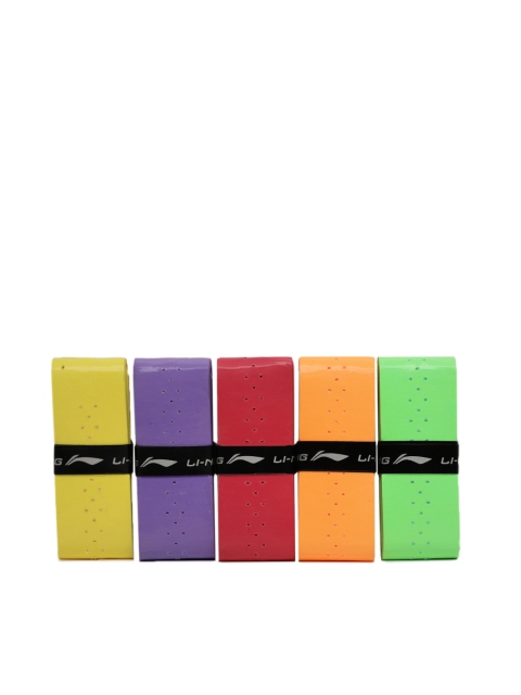 

Li-Ning Unisex Assorted Pack of 5 GP-59 JP Badminton Anti Slip Wrap