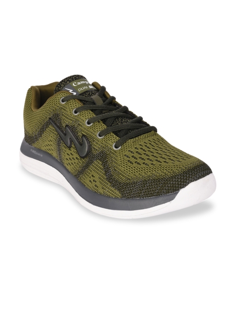 

Campus Men Texon Running Shoe, Green