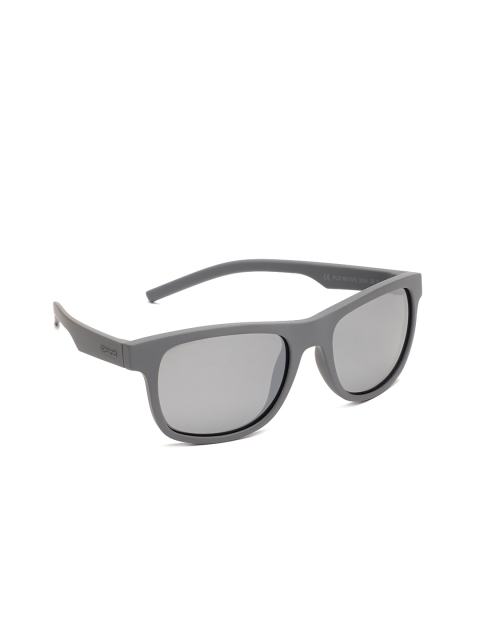 

Polaroid Unisex Square Sunglasses PLD 6015/S 35W 51JB, Grey