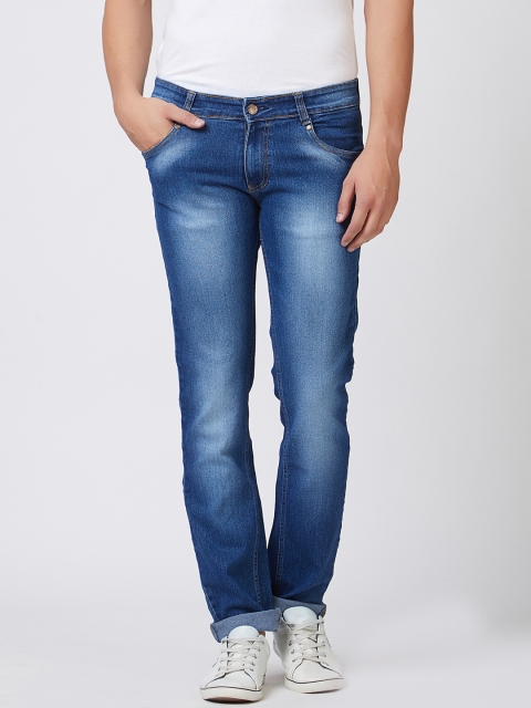 

Road Rockers Men Blue Slim Fit Low-Rise Clean Look Jeans
