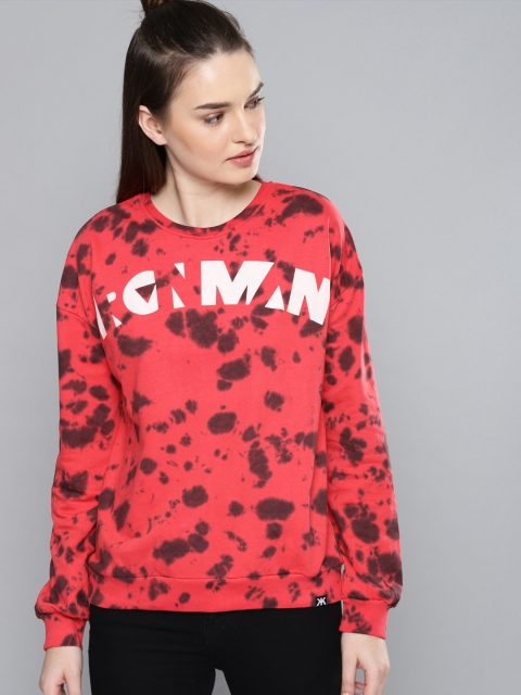 

Kook N Keech Marvel Women Red Ironman Printed Sweatshirt