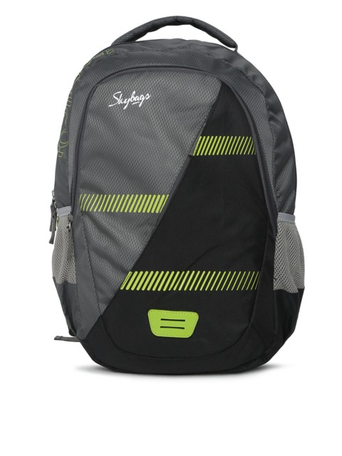 

Skybags Unisex Grey EON 3 Graphic Backpack