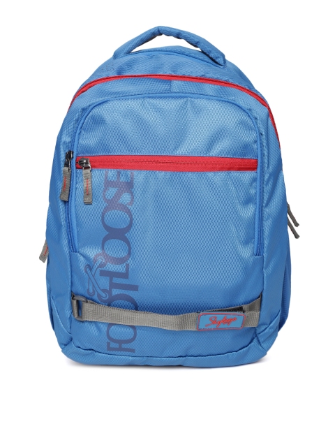 

Skybags Unisex Blue Textured Backpack