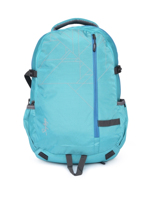 

Skybags Unisex Blue Graphic Backpack