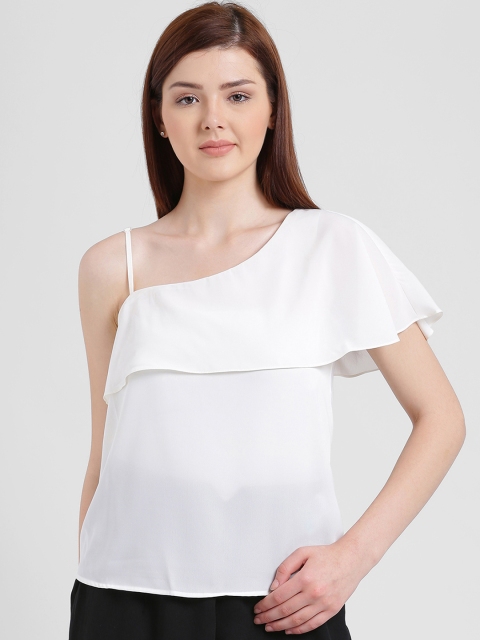 

Zink London Women White Solid Top