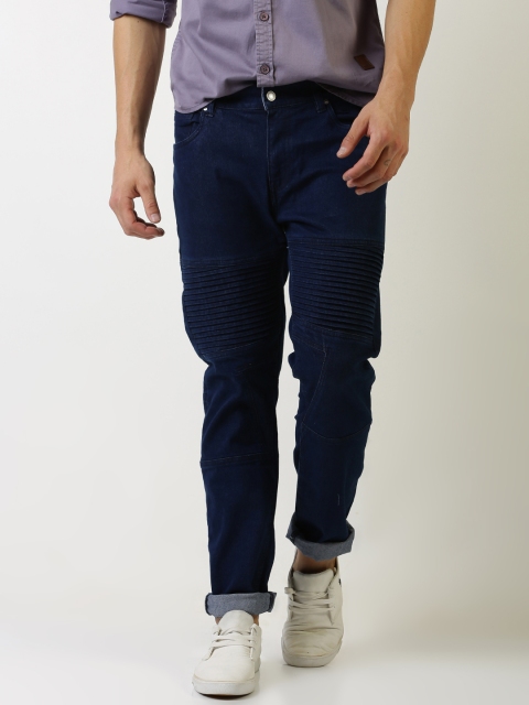 

Blue Saint Men Blue Slim Fit Mid-Rise Clean Look Jeans