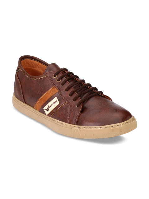 

AADY AUSTIN Men Brown Sneakers