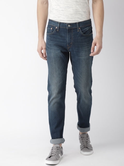 

Levis Men Blue Slim Fit Mid-Rise Clean Look Stretchable Jeans