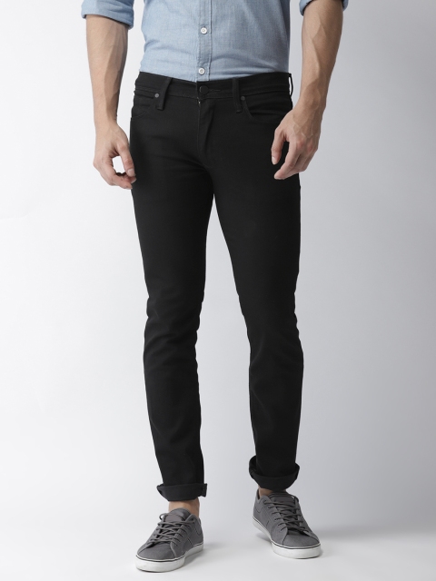 

Levis Men Black Slim Fit Low-Rise Clean Look Stretchable Jeans 511