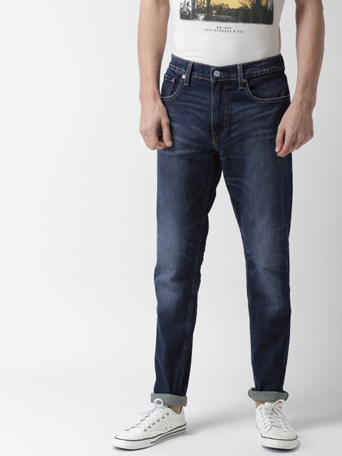 

Levis Men Blue Slim Fit Low-Rise Clean Look Stretchable Jeans