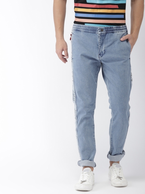 

Levis Men Blue Jogger Mid-Rise Clean Look Stretchable Jeans 512