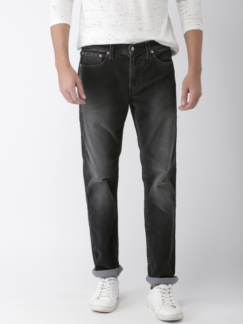 

Levis Men Black 511 Slim Fit Mid-Rise Clean Look Corduroy Jeans