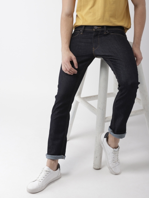 

Levis Men Blue 65504 Skinny Fit Mid-Rise Clean Look Stretchable Jeans