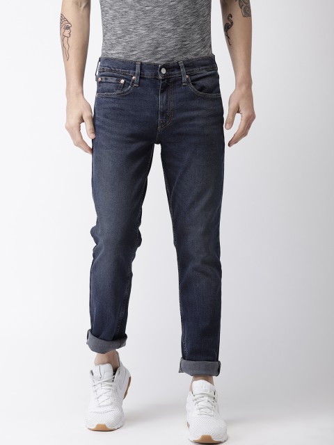

Levis Men Blue Slim Fit Low-Rise Clean Look Stretchable Jeans