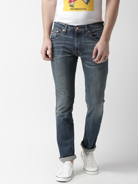 

Levis Men Blue Skinny Fit Low-Rise Clean Look Stretchable Jeans