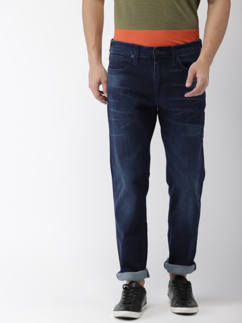 

Levis Men Blue Slim Fit Mid-Rise Clean Look Stretchable Jeans