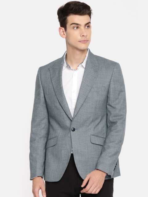 

Raymond Blue Italian Fit Single-Breasted Blazer