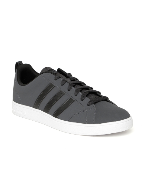 

ADIDAS Men Charocoal Grey VS ADVANTAGE Tennis Shoes, Charcoal