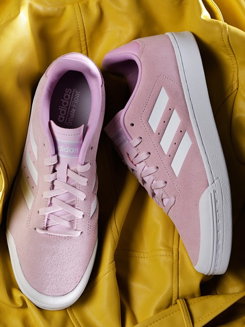 

ADIDAS Women Pink Court70S Leather Sneakers