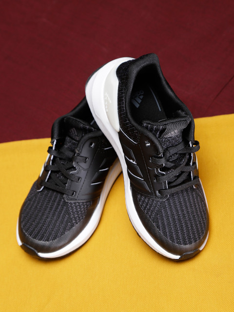 

ADIDAS Kids Black Rapidarun Knit Running Shoes