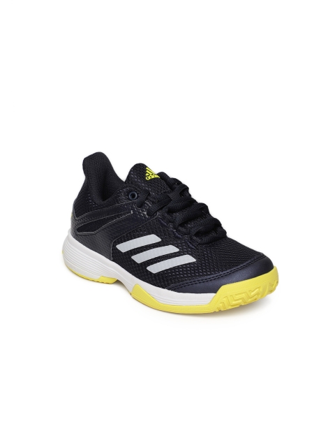 

ADIDAS Kids Navy Blue Solid Adizero Club K Tennis Shoes