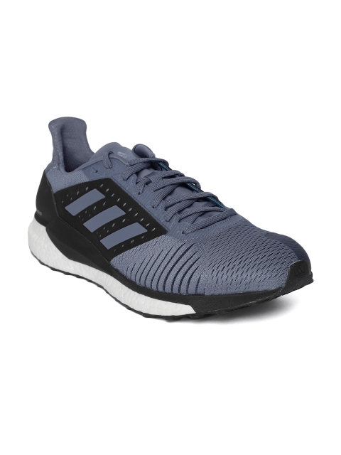 

ADIDAS Men Blue & Black Solar Glide ST Running Shoes