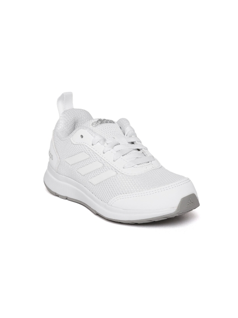 

ADIDAS Boys White Element V 3 Running Shoes