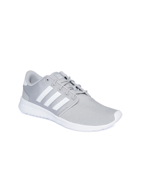 

Adidas Women Grey Cloudfoam QT Racer Running Shoes