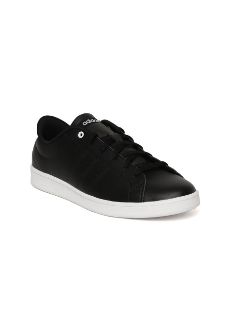 

Adidas Women Navy Advantage Clean QT Sneakers, Black