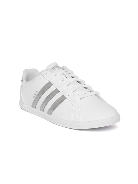 

Adidas Women White CONEO QT Sneakers