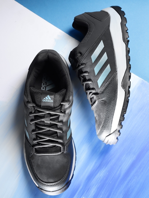 

ADIDAS Men Green & Charcoal Grey SIKI Trekking Shoes