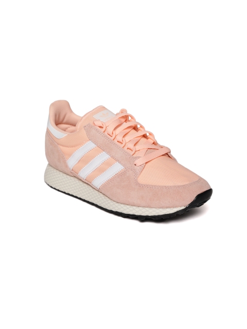 

ADIDAS Originals Women Peach-Coloured Forest Grove Suede Sneakers