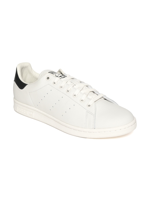 

ADIDAS Originals Men Off-White Stan Smith Leather Sneakers