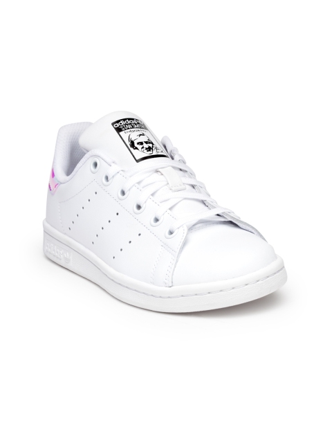 

ADIDAS Originals Kids White Stan Smith J Sneakers