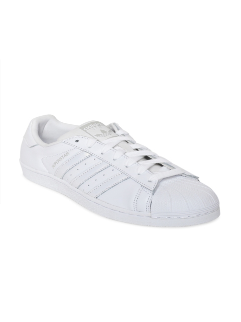 

ADIDAS Originals Women White Superstar Leather Sneakers