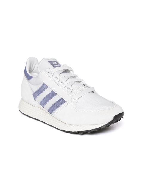 

ADIDAS Originals Women Off-White Forest Grove Suede Sneakers