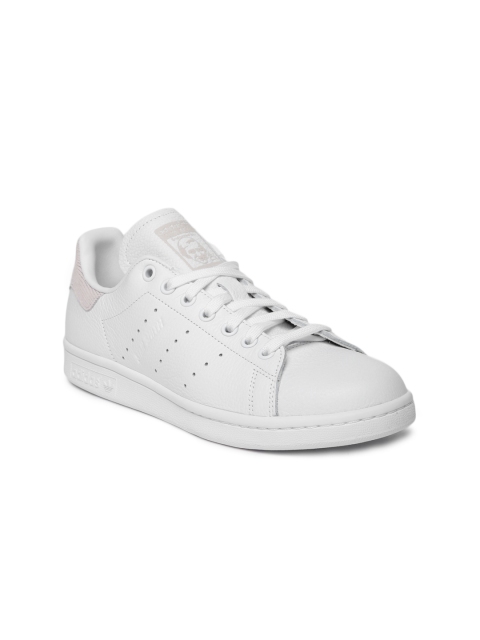 

ADIDAS Originals Women White STAN SMITH Leather Sneakers