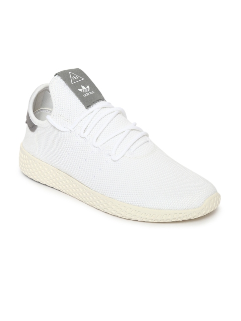 

ADIDAS Originals Men White Pharrel Williams HU Tennis Shoes