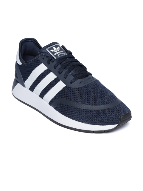 

ADIDAS Originals Men Navy Blue Woven Design N-5923 Runner CLS Sneakers