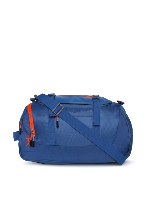 

Skybags Unisex Blue Tic Tac Medium Duffel Bag