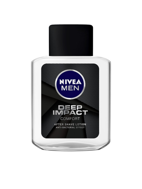 

Nivea Men Deep Impact Comfort After Shave Lotion 100 ml, Black