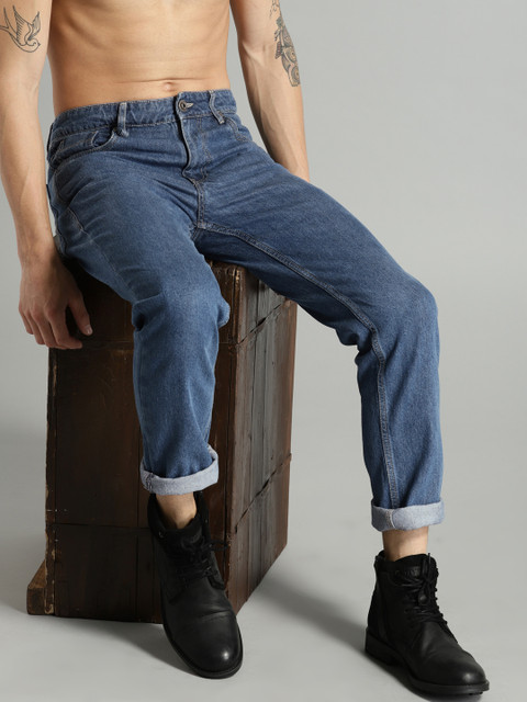 

Roadster Men Blue Slim Fit Mid-Rise Clean Look Jeans